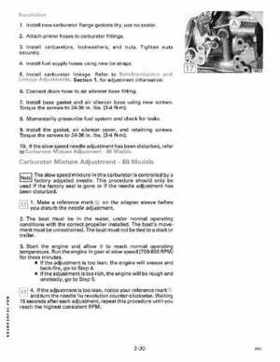 1989 Johnson/Evinrude "CE" 60 Thru 70 Models Service Repair Manual P/N 507756, Page 89