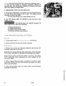 1989 Johnson/Evinrude "CE" 60 Thru 70 Models Service Repair Manual P/N 507756, Page 90