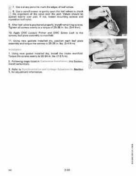 1989 Johnson/Evinrude "CE" 60 Thru 70 Models Service Repair Manual P/N 507756, Page 92