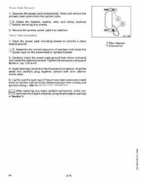 1989 Johnson/Evinrude "CE" 60 Thru 70 Models Service Repair Manual P/N 507756, Page 112