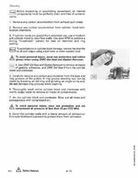 1989 Johnson/Evinrude "CE" 60 Thru 70 Models Service Repair Manual P/N 507756, Page 143