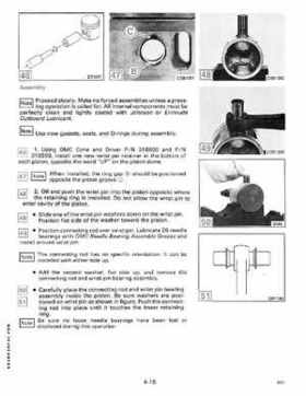 1989 Johnson/Evinrude "CE" 60 Thru 70 Models Service Repair Manual P/N 507756, Page 146