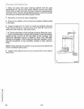 1989 Johnson/Evinrude "CE" 60 Thru 70 Models Service Repair Manual P/N 507756, Page 168