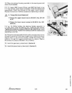 1989 Johnson/Evinrude "CE" 60 Thru 70 Models Service Repair Manual P/N 507756, Page 171