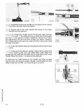 1989 Johnson/Evinrude "CE" 60 Thru 70 Models Service Repair Manual P/N 507756, Page 180