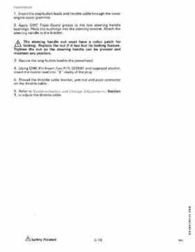 1989 Johnson/Evinrude "CE" 60 Thru 70 Models Service Repair Manual P/N 507756, Page 181