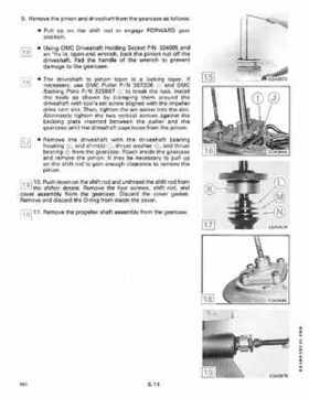 1989 Johnson/Evinrude "CE" 60 Thru 70 Models Service Repair Manual P/N 507756, Page 193