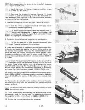 1989 Johnson/Evinrude "CE" 60 Thru 70 Models Service Repair Manual P/N 507756, Page 199
