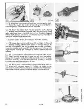 1989 Johnson/Evinrude "CE" 60 Thru 70 Models Service Repair Manual P/N 507756, Page 201
