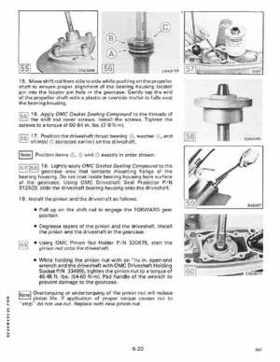 1989 Johnson/Evinrude "CE" 60 Thru 70 Models Service Repair Manual P/N 507756, Page 202