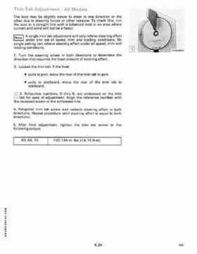1989 Johnson/Evinrude "CE" 60 Thru 70 Models Service Repair Manual P/N 507756, Page 206