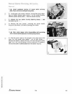1989 Johnson/Evinrude "CE" 60 Thru 70 Models Service Repair Manual P/N 507756, Page 210