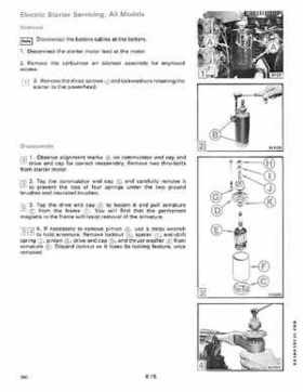 1989 Johnson/Evinrude "CE" 60 Thru 70 Models Service Repair Manual P/N 507756, Page 229