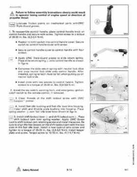 1989 Johnson/Evinrude "CE" 60 Thru 70 Models Service Repair Manual P/N 507756, Page 251