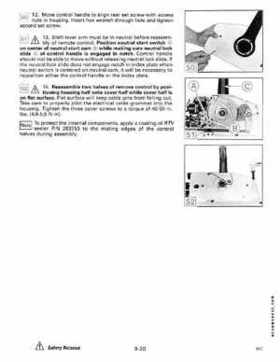 1989 Johnson/Evinrude "CE" 60 Thru 70 Models Service Repair Manual P/N 507756, Page 257