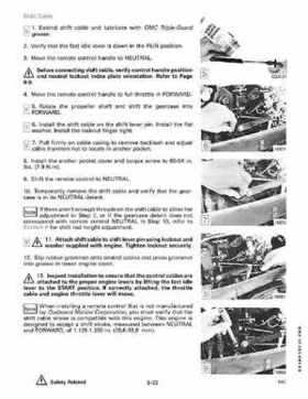 1989 Johnson/Evinrude "CE" 60 Thru 70 Models Service Repair Manual P/N 507756, Page 259