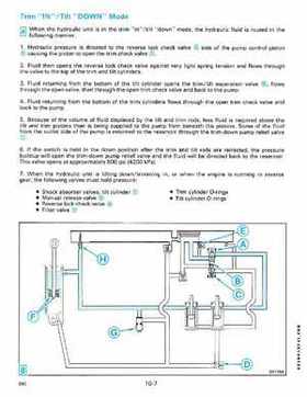 1989 Johnson/Evinrude "CE" 60 Thru 70 Models Service Repair Manual P/N 507756, Page 267