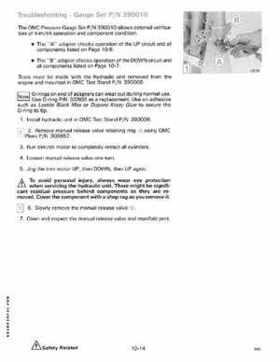 1989 Johnson/Evinrude "CE" 60 Thru 70 Models Service Repair Manual P/N 507756, Page 274