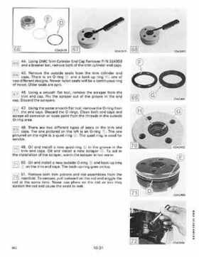 1989 Johnson/Evinrude "CE" 60 Thru 70 Models Service Repair Manual P/N 507756, Page 291