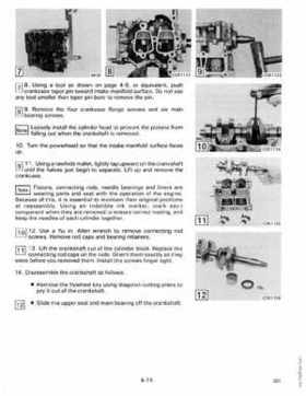 1989 Johnson Evinrude "CE" 9.9 thru 30 Service Repair Manual, P/N 507754, Page 141