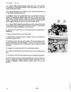 1989 Johnson Evinrude "CE" 9.9 thru 30 Service Repair Manual, P/N 507754, Page 152