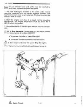 1990 Johnson Evinrude 120 thru 140, 185 thru 225, 300 HP, Service Repair Manual P/N 507875, Page 60