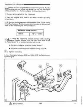 1990 Johnson Evinrude 120 thru 140, 185 thru 225, 300 HP, Service Repair Manual P/N 507875, Page 66