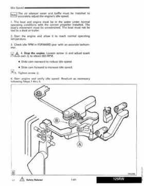 1990 Johnson Evinrude 120 thru 140, 185 thru 225, 300 HP, Service Repair Manual P/N 507875, Page 67