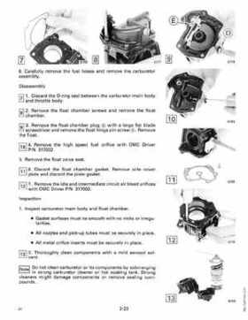 1990 Johnson Evinrude 120 thru 140, 185 thru 225, 300 HP, Service Repair Manual P/N 507875, Page 95