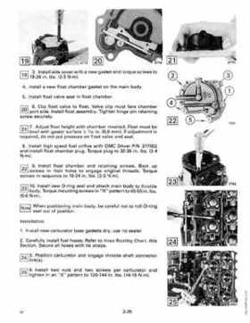 1990 Johnson Evinrude 120 thru 140, 185 thru 225, 300 HP, Service Repair Manual P/N 507875, Page 97