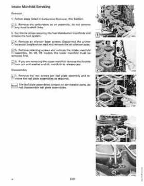 1990 Johnson Evinrude 120 thru 140, 185 thru 225, 300 HP, Service Repair Manual P/N 507875, Page 99