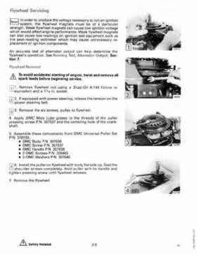 1990 Johnson Evinrude 120 thru 140, 185 thru 225, 300 HP, Service Repair Manual P/N 507875, Page 115