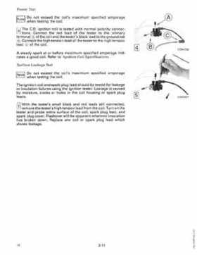 1990 Johnson Evinrude 120 thru 140, 185 thru 225, 300 HP, Service Repair Manual P/N 507875, Page 118