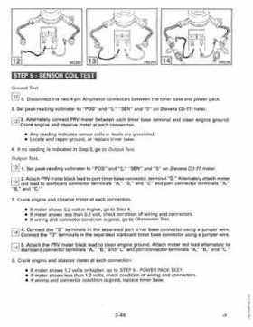 1990 Johnson Evinrude 120 thru 140, 185 thru 225, 300 HP, Service Repair Manual P/N 507875, Page 153