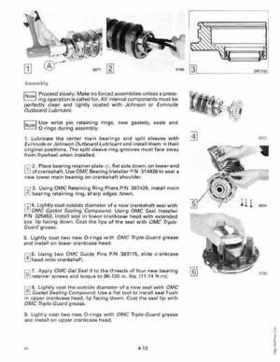 1990 Johnson Evinrude 120 thru 140, 185 thru 225, 300 HP, Service Repair Manual P/N 507875, Page 197