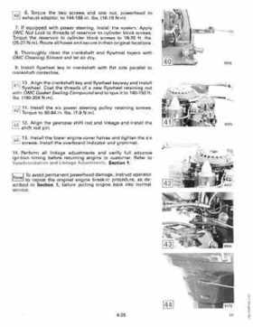 1990 Johnson Evinrude 120 thru 140, 185 thru 225, 300 HP, Service Repair Manual P/N 507875, Page 204