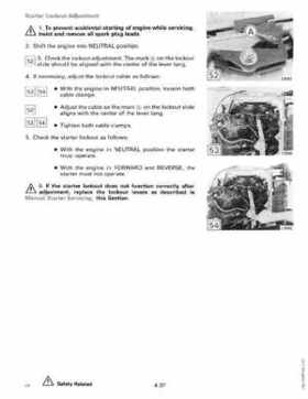 1990 Johnson Evinrude 120 thru 140, 185 thru 225, 300 HP, Service Repair Manual P/N 507875, Page 215