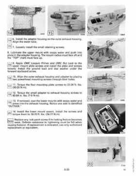 1990 Johnson Evinrude 120 thru 140, 185 thru 225, 300 HP, Service Repair Manual P/N 507875, Page 243