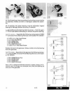 1990 Johnson Evinrude 120 thru 140, 185 thru 225, 300 HP, Service Repair Manual P/N 507875, Page 259