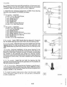 1990 Johnson Evinrude 120 thru 140, 185 thru 225, 300 HP, Service Repair Manual P/N 507875, Page 264