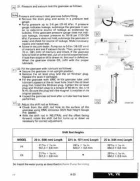 1990 Johnson Evinrude 120 thru 140, 185 thru 225, 300 HP, Service Repair Manual P/N 507875, Page 269