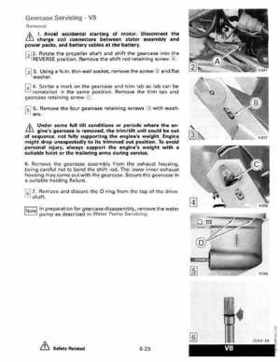 1990 Johnson Evinrude 120 thru 140, 185 thru 225, 300 HP, Service Repair Manual P/N 507875, Page 273