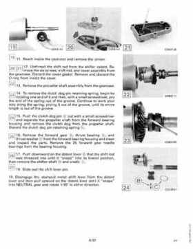 1990 Johnson Evinrude 120 thru 140, 185 thru 225, 300 HP, Service Repair Manual P/N 507875, Page 276
