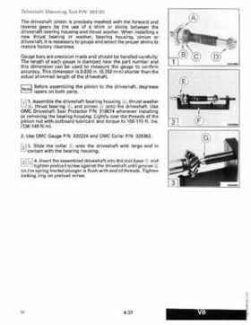 1990 Johnson Evinrude 120 thru 140, 185 thru 225, 300 HP, Service Repair Manual P/N 507875, Page 281