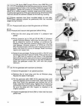 1990 Johnson Evinrude 120 thru 140, 185 thru 225, 300 HP, Service Repair Manual P/N 507875, Page 287