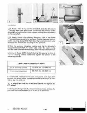 1990 Johnson Evinrude 120 thru 140, 185 thru 225, 300 HP, Service Repair Manual P/N 507875, Page 289