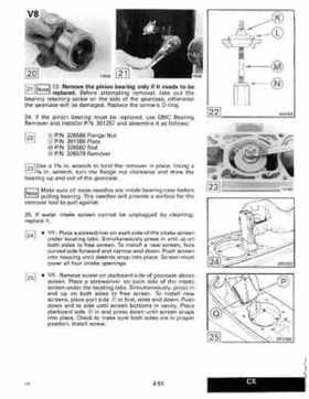 1990 Johnson Evinrude 120 thru 140, 185 thru 225, 300 HP, Service Repair Manual P/N 507875, Page 295