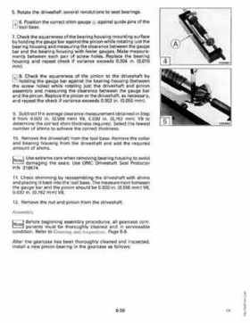 1990 Johnson Evinrude 120 thru 140, 185 thru 225, 300 HP, Service Repair Manual P/N 507875, Page 300