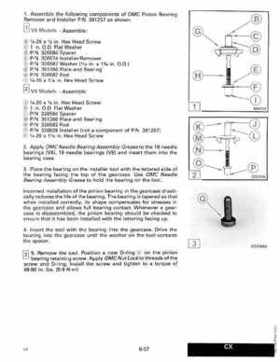 1990 Johnson Evinrude 120 thru 140, 185 thru 225, 300 HP, Service Repair Manual P/N 507875, Page 301