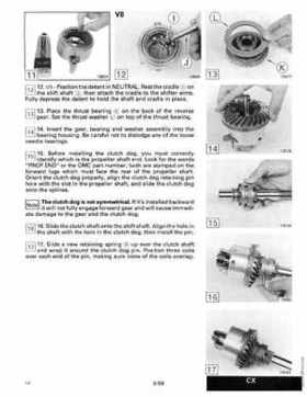 1990 Johnson Evinrude 120 thru 140, 185 thru 225, 300 HP, Service Repair Manual P/N 507875, Page 303